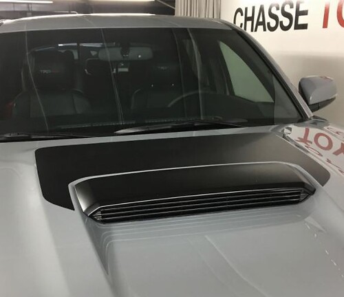 Toyota TACOMA TRD Pro Hood Scoop Sticker Decal Graphics