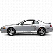 Custom Rocker Panel Stripe Vinyl Decal Kit for Musclecar Mustang 1994-2004_2