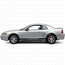 Custom Rocker Panel Stripe Vinyl Decal Kit for Musclecar Mustang 1994-2004_3
