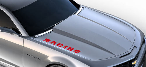 RACING Lettering Hood Vinyl Decal Sticker for Chevrolet Camaro