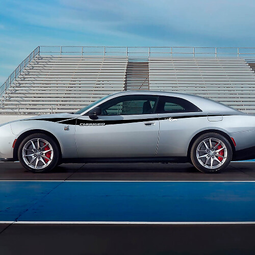 Accent Wave Side Door Stripe Decal Stripes for Dodge Charger Electric