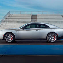 Accent Wave Side Door Stripe Decal Stripes for Dodge Charger Electric 2