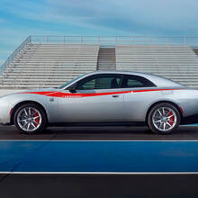 Accent Wave Side Door Stripe Decal Stripes for Dodge Charger Electric 3