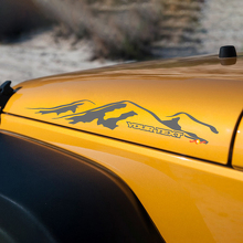 Mountain Style Hood Side Sticker Decal Graphic for Jeep Wrangler Rubicon Sahara 2