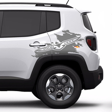 Hawk Splash Graphic Vinyl Sticker Decal for Jeep Renegade Cherokee Compass 2