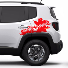 Hawk Splash Graphic Vinyl Sticker Decal for Jeep Renegade Cherokee Compass 3