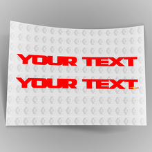 Lettering Fender Vinyl Stickers Decals for Jeep Wrangler  3