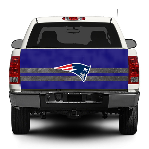 New England Patriots Football Logo Bandiera Bandiera Della Decalcomania Autoadesivo Wrap Pick-up Truck Suv