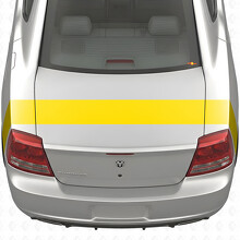 Accent Stripe Bedside Trunk Vinyl Decal Sticker for Dodge Charger 2006-2010_10