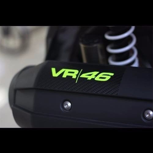 Valentino Rossi VR 46 Moto GP Decal Sticker Vinyl 150mm 2psc
