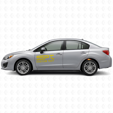 SPT-Style Custom Side Vinyl Decals for Subaru_5