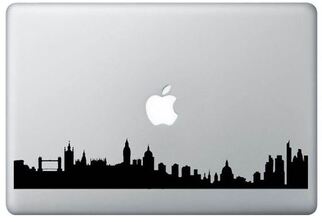 London Skyline Laptop MacBook Decal Sticker