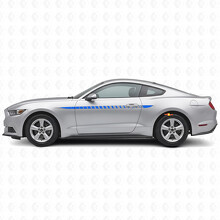 Rally Style Stripes Side Vinyl Decal Kit for Musclecar Musclecarmodel 2015-2020_2