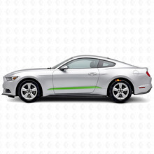 Outline Stripes Lower Side Vinyl Decal Kit for Musclecar Musclecarmodel 2015-2020_3