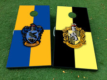 Slytherin and Gryffindor Cornhole Board Vinyl Wrap Decals Set_2