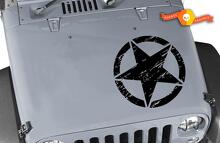 Rockit Hood Graphics Vinyl Decal Sticker for Jeep Wrangler Rubicon JK 2