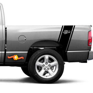 Dodge Ram Pickup Truck Bed Vinyl Decal Graphics Stickers Superbee 1500 2500 3500