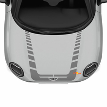 Hood Racing Stripes Decal Sticker for Mini Cooper 2
