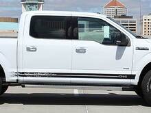 Distressed Side Stripe Vinyl Decal Graphics for Ford F-150 2015-2020 2