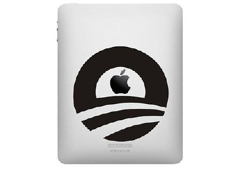Obama O Logo iPad Vinyl Decal Sticker