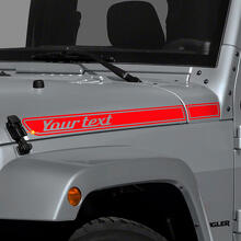 Lettering Stripes Side Hood Vinyl Sticker Decal 2 For Jeep Renegade_3