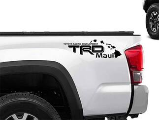 Toyota Racing Development TRD MAUI edition 4X4 bed side Graphic decals stickers