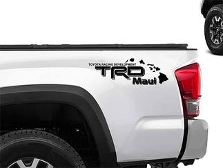 Toyota Racing Development TRD Maui edition 4X4 bed side Graphic decals stickers 2