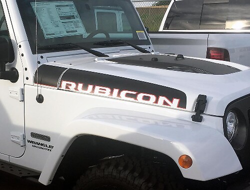 Rubicon Recon Vinyl Decal Sticker for Jeep Wrangler JK Unlimited