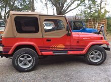 Jeep Wrangler Islander Graphics Kit CJ YJ TJ LJ TK Sticker Decal Stripes 2