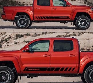Decal Sticker Vinyl Side Stripe Kit For Toyota Tacoma Door Molding Guard Sill