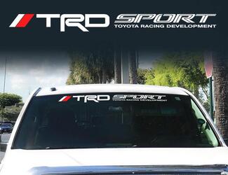 Toyota TRD Windshield Sport Racing Development 4x4 Decal Sticker Vinyl