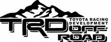 2 TRD Toyota Tacoma Tundra Decals Vinyl Sticker off road graphics 4x4  3