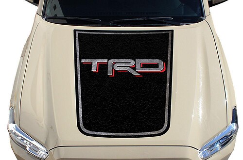 TRD Logo Wrap Hood Vinyl Decal Sticker for Toyota Tacoma 2016-2017