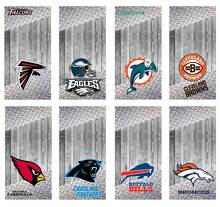Custom NFL Team Logo Cornhole Board Vinyl Wrap Decal Set_3