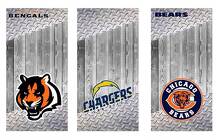 Custom NFL Team Logo Cornhole Board Vinyl Wrap Decal Set_4