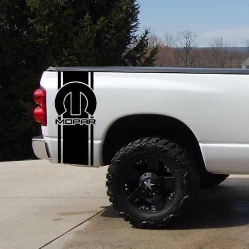 Bed Stripe Sticker Decal Set of (2) for Pickup Truck Pickup Truck Bed Stripe Ford Dodge Toyota Chevy Nissan Pickup