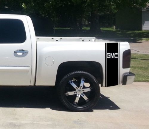 GMC Outline Stripe Bedside Vinyl Decal Sticker for GMC Sierra