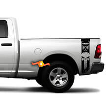 Dodge Ram 1500 2500 3500 Punisher Racing Stripe Hemi 4x4 Decal Truck Bed Sticker Vinyl 4