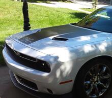  Dodge Challenger R/T Specific 2015 to 2017 R/T Scat Pack 392  Hood Decal Stripe Blackout Scatpack 3