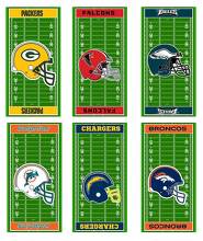 Custom NFL Team Field Cornhole Board Vinyl Wrap Decals_2