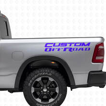 Off Road Custom Bed Side Vinyl Decal Kit for Dodge Ram _2