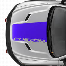 Custom Wide Hood Stripe Vinyl Decal for Dodge Ram 2015–2017_2
