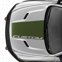 Custom Wide Hood Stripe Vinyl Decal for Dodge Ram 2015–2017_3