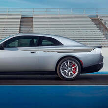 Side Quarter Panel Stripe Decal Stripes (2 Colors) for Dodge Charger Electric 3