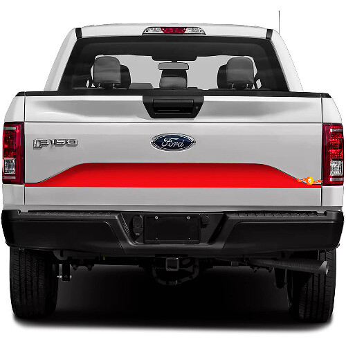 Lower Tailgate Panel Accent Stripe Vinyl Decal for Musclecar Truck 1
