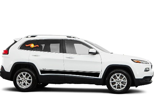 Brave Vinyl Graphics Kit for Jeep Cherokee