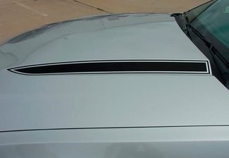 2010-2012 Ford Mustang Dominator Hood Spears Graphic Kit