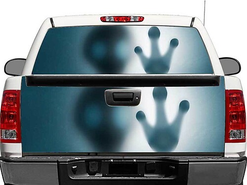 Alien Hand Rear Window or Tailgate Vinyl Decal for Pick-up Trucks SUVs