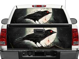Raven Rear Window OR tailgate Decal Sticker Pick-up Truck SUV Car