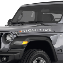 Hood Side decals stickers for Jeep Wrangler High-Tide 3